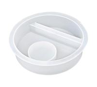 Stampo in silicone per candele | Stampo per supporto a forma di albero di Natale | in resina epossidica con materiale flessibile resistente al calore | Casting morbido e dettagliato ideale per