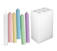 Stampo In Silicone Per Candele Strumento a 6 Cavità