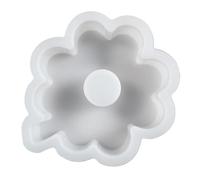 Stampo in silicone per candeliere 3D, base irregolare, supporto in gesso epossidico, decorazioni per la casa in silicone per candeliere