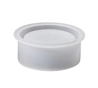 Stampo in silicone per candeliere 3D, scavato, forma base per candele, in gesso, a forma di epossidico, decorazione per la casa, regalo fatto a mano