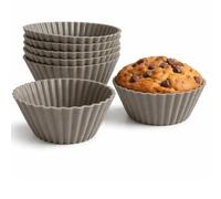 Stampo in Silicone per Cioccolatini 3D - Stampo da Forno e Frigo - Versatile per Dolci, Ghiaccio, Candele, Caramelle, Gelatina, Lecca Lecca- Formine Antiaderenti (PIROTTINI 6 PZ)