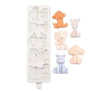 Stampo in silicone per cioccolatini, caramelle, zucchero, squisiti stampi a forma di animale, strumenti per la decorazione di torte e saponette