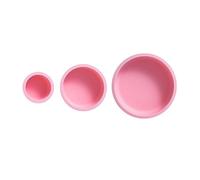 Stampo In Silicone Per Cioccolato 3 Pezzi Rotonda Triplo Strato Torta Teglia Pizza Torta Strumento Cottura Dessert Stampo Rosa