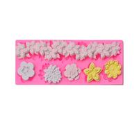 Stampo in silicone per cioccolato, vassoio antiaderente per caramelle, foglio flessibile per uso alimentare, accessorio da forno resistente al calore, strumento multiuso per modellare l'argilla