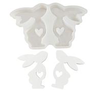 Stampo in silicone per coniglio pasquale, strumento di rimozione facile e riutilizzabile, per candele | per la casa, feste, regali, famiglia, amici adulti