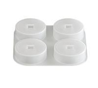 Stampo in silicone per creare gioielli antichi cinesi con stampo per lingotti a 4 cavità