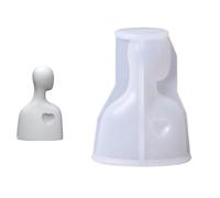 Stampo in silicone per creare scene familiari profumate papà bambini ritratto di sapone per fare artigianato per la decorazione domestica