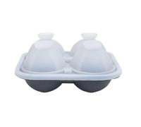 Stampo in silicone per cubetti di ghiaccio a forma di baseball per la decorazione della bevanda Stampo in silicone per la produzione di palline di ghiaccio per uso