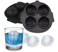 Stampo in silicone per cubetti di ghiaccio e cottura - 4 personaggi - Halloween, carnevale e feste a tema