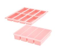 Stampo in silicone per cubetti di ghiaccio, multifunzione, forma rettangolare, stampo per ghiaccio da cucina