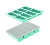 Stampo in silicone per cubetti di ghiaccio, multifunzione, forma rettangolare, stampo per ghiaccio da cucina