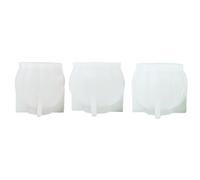Stampo In Silicone per da 3 Pezzi per Sapone Fatto A Mano, Candele, T1421
