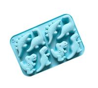 Stampo in Silicone per Dinosauri 3D - Stampo per Cioccolato, Torte, Biscotti, Gelatina e Gelati - Decorazione Torte- Facile da Demouldare e Pulire