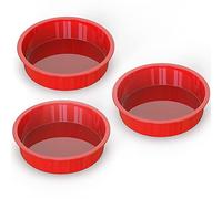 Stampo in Silicone per Dolci, Antiaderente e a Rilascio Rapido - per Torte a Strati, Formaggio, Arcobaleno e Chiffon (20 * 3 cm)