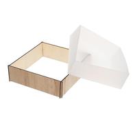 Stampo in Silicone per Fermalibri Quadrati, Modello DIY per Resina | Finitura Lucida e Superficie Liscia, Riutilizzabile, per Insegnanti e Artisti della Resina in Laboratorio