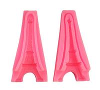 Stampo in silicone per fondente a torre, stampo per fondente per torta Cupcake Decor stampo in resina M Tower Mold Cake