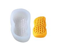 Stampo in silicone per fondente, cioccolato, cachi, arachidi, mousse, decorazione torte, candele, sapone, facile da pulire