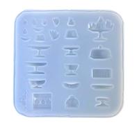 Stampo in silicone per frutta e dessert per la decorazione dolci domestici Forma supporto per torta in miniatura per fondente in resina cioccolato e stampi per dessert in pasta