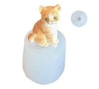 Stampo in silicone per gatti adorabili per cuocere cioccolato e alimenti Stampo in silicone per alimenti dal design sicuro