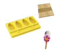 STAMPO IN SILICONE PER GELATI MINI WAIKIKI CON 50 STECCHI - PAVONI
