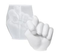 Stampo in silicone per gesti a mano 3D: stampo per artigianato semi-trasparente flessibile e morbido per fai da te | stampo decorativo unico per arte domestica, Halloween, San , regali di