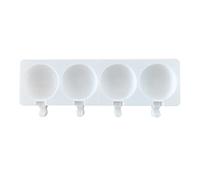 Stampo in silicone per ghiaccioli fatti in casa per cubetti di gelato, per congelatori, frutta, dessert, creme, ghiaccioli