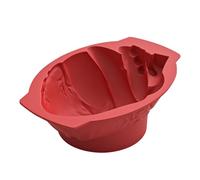 Stampo in silicone per Halloween, grande stampo per cioccolatini a forma di cuore umano, stampo per torta antiaderente a forma di cuore, strumento per cottura da cucina, stampo a forma di cuore