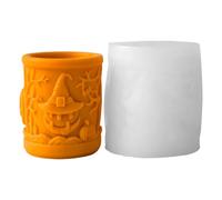 Stampo in silicone per Halloween per fare sapone decorazione vacanza cilindro forma silicone che fa strumento