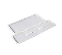 Stampo in silicone per insegna e base con due inserti per formatura a | Layout integrato con segno e base, due inserti rialzati per formare le fessure, parti coordinate per un display autoportante