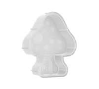 Stampo in silicone per la casa funghi Stampo per sapone in silicone per sapone in resina epossidica facile da distruggere decorazione domestica stampo per casa fungo