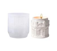 Stampo In Silicone Per La Creazione Candele E Resina Arte Louvres Relief Storage Cups Crafting Design Nordic Design Della Casa Mormo Silicone Per Le Tazze Rilievo Del Louvre