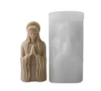 Stampo in silicone per la dea che mantiene una candela per bambini, in silicone e resine