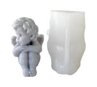 Stampo in silicone per la produzione di cera - Stampo per candele angelo, stampo per sapone, stampo per fondente |. Stampo per candele in silicone Stampo per candela angelo Stampo per sapone Ang