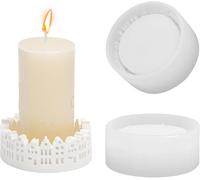 Stampo in silicone per la realizzazione di telai per case a forma di ciotola, diametro 9 cm, altezza 4 cm. Adatto per calchi in gesso e progetti creativi in cemento.