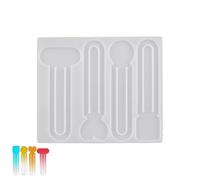 Stampo in silicone per motivi lunghi e personalizzati | Stampo in silicone a clip, opzioni longType/graffette, pezzi in resina per tenere le pagine e salvare il tuo posto
