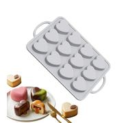 Stampo in silicone per mousse, utensile da forno in silicone con | Stampo per dessert con motivi a cuore d'amore e scomparti multipli per feste, compleanni, casa, appartamento, cucina