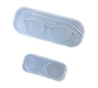 Stampo in silicone per occhiali per design multiuso, tra cui gioielli, sapone e utensili per la creazione di candele