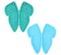 Stampo in silicone per orecchini a forma di ala di farfalla, ciondolo in resina per donne e ragazze