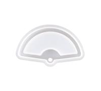 Stampo in silicone per orecchini alla moda per la creazione di gioielli, stampi a forma di ventaglio adatti per feste e uso quotidiano portachiavi in silicone