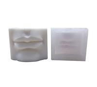 Stampo in silicone per orecchio, bocca, occhio, naso, per creare un morbido e flessibile ornamento decorativo per casa e ufficio, stampi in silicone per sapone resina epossidica unica colata per