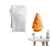 Stampo in silicone per pettine di miele, stampo in resina per pettine di miele - Stampo per candele in silicone 3D Muffa per sapone cilindro,Decorazione domestica in resina artistica resina per