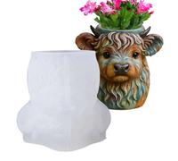 Stampo in Silicone per Portacandele | Riutilizzabile a Tema | Stampo per vaso portapiante - per Resina Epossidica Cemento Gesso Principianti Professionisti Progetti Scolastici e per la Casa