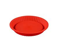 Stampo in Silicone per Quiche Stampo Tondo in Silicone Rivestimento Antiaderente Stampo per Quiche Riutilizzabile Stampi in Silicone per Crostate Moderne per Quiche Crostata Dolce Pasticceria Pizza