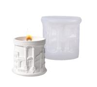 Stampo In Silicone Per Realizzare Candele E Arte In Resina Tazze Stoccaggio Strade Romane Creazione Disegni Nordici Decorazioni La Casa Uso Domestico. Stampo In Silicone