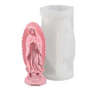 Stampo in silicone per realizzare stampi in resina epossidica Madre di Dio, ideale per ornamenti artigianali e decorazioni per la casa, statue artigianali