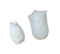 Stampo in silicone per resina, gesso, argilla, vaso in miniatura, diffusore, bottiglie, progetti creativi per bambini, stampo in silicone