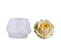 Stampo In Silicone Per Rose - Stampo Per Fiori 3D, Stamp In Silicone Riutilizzabile A Forma Di Rosa Per Uso Alimentare Per Argilla, Caramelle, Dolci, Arte In Resina, Vacanze, Feste Di Compleanno, Scu