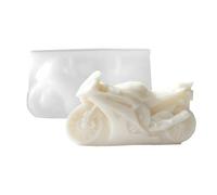 Stampo in Silicone per Sapone | Moto 3D Realistica Facile Sformatura | Flessibili Per Sapone,Per Artigianato, Decorazioni Da Tavola, Lavorazione mica, Gesso, Resina E