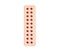 Stampo in Silicone per Sfere di Ghiaccio, 20 Cavità Beige | Forma Sferica Mini per Bevande e Budini, Uso Casa e Feste, per Baristi Domestici e Creatori