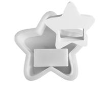 Stampo in silicone per statua del conto alla rovescia di Natale - Stampo riutilizzabile da 16 cm per sculture del conto alla rovescia 'Avvento | Stamp creativo in gesso e resina per decorazioni n